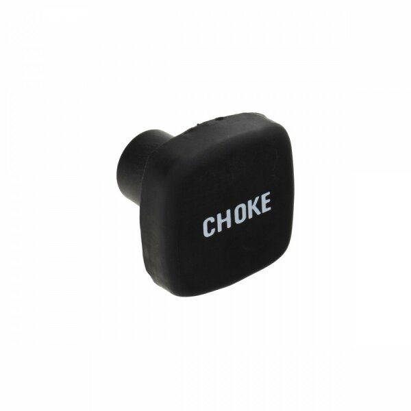 CHOKE CONTROL KNOB, ANGULAR WITH INSCRIPTION &quot; CHOKE &quot;