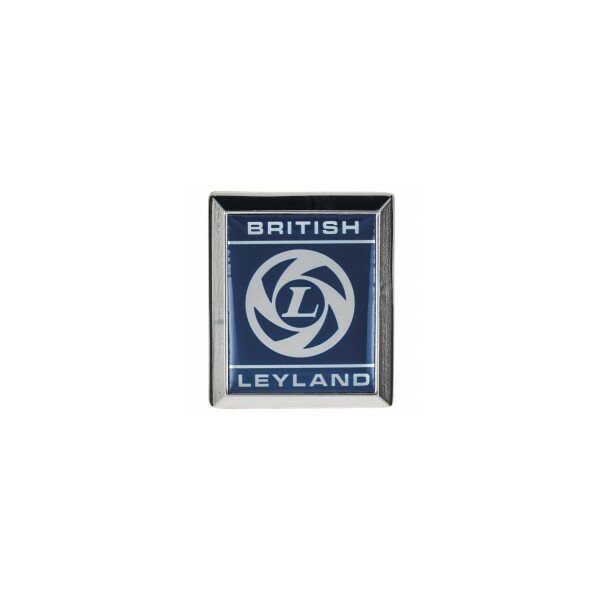 Emblem &quot;British Leyland&quot;,  blau,  metall  