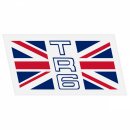 DECAL UNION JACK TR6, REAR WING RH