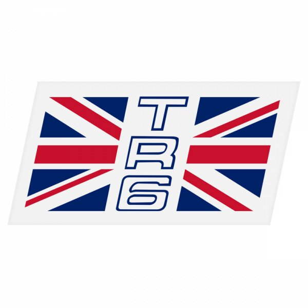 DECAL UNION JACK TR6 LH