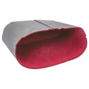 Handschuhfach Karton, innen Filz rot, RHD