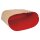GLOVE BOX, FLOCK LINING, RED, LHD