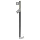 CHANNEL DOOR WINDOW, REAR, LH