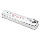 VALVE COVER ALLOY POLISHED, RED AH SCRIPT