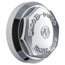 WHEEL SPINNER, KNOCK-ON OCTAGONAL 8TPI RH MWS CENTER CAP WITH MG LOGO
