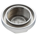 WHEEL SPINNER, KNOCK-ON OCTAGONAL 8TPI RH MWS CENTER CAP WITH MORGAN LOGO