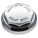WHEEL SPINNER, KNOCK-ON OCTAGONAL 8TPI RH PLAIN MWS CENTER CAP
