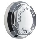 WHEEL SPINNER, KNOCK-ON OCTAGONAL 8TPI RH PLAIN MWS CENTER CAP