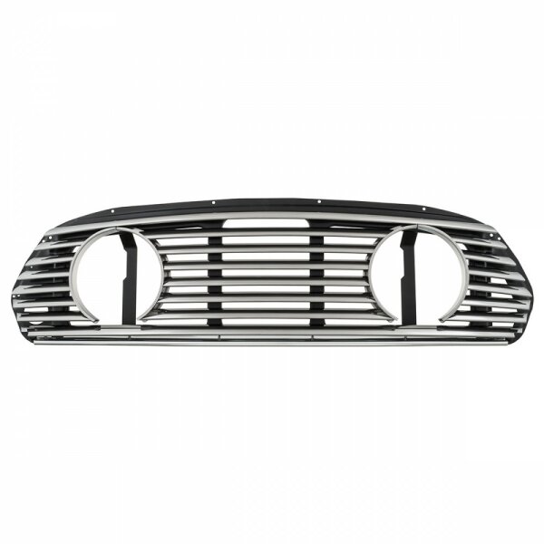 GRILLE ASSEMBLY, INTERNAL BONNET RELEASE, WITH SPOT LAMP HOLES