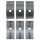 BEARING SET CRANKSHAFT MAIN STANDARD S&amp;M 1098-1275