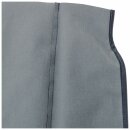 HOOD, VINYL, BLUE, ZIP WINDOW