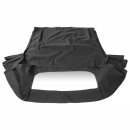 HOOD, VINYL BLACK, ZIP WINDOW