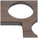 Armaturenbrett Walnuss glatt, furniert, gl&auml;nzend, RHD