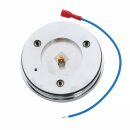 Hupenknopf mit Emblem Triumph , Aluminium poliert, 46mm