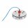 Hupenknopf mit Emblem Triumph , Aluminium poliert, 46mm