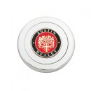 HORN PUSH ALUMINIUM POLISHED, AUSTIN-HEALEY EMBLEM, 46MM