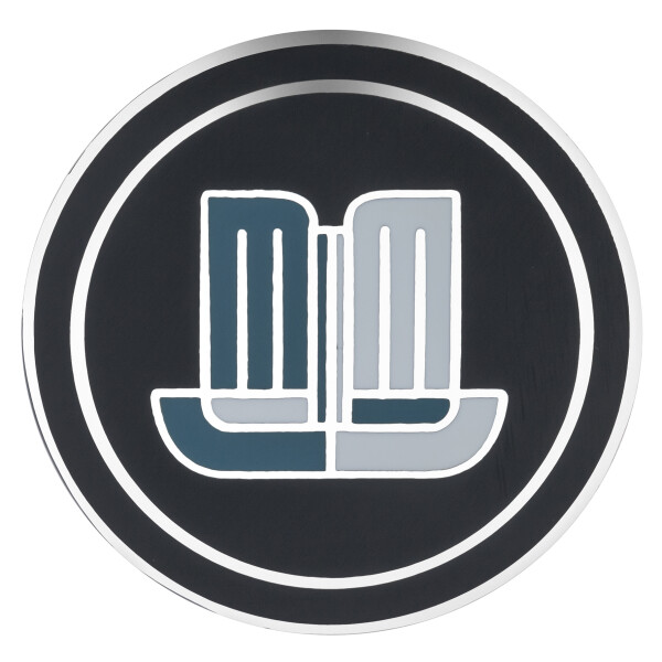 BADGE HORN PUSH, TR-LOGO