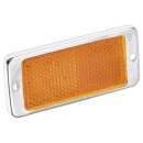 REFLECTOR, FRONT SIDE, AMBER