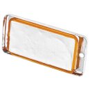 REFLECTOR, FRONT SIDE, AMBER