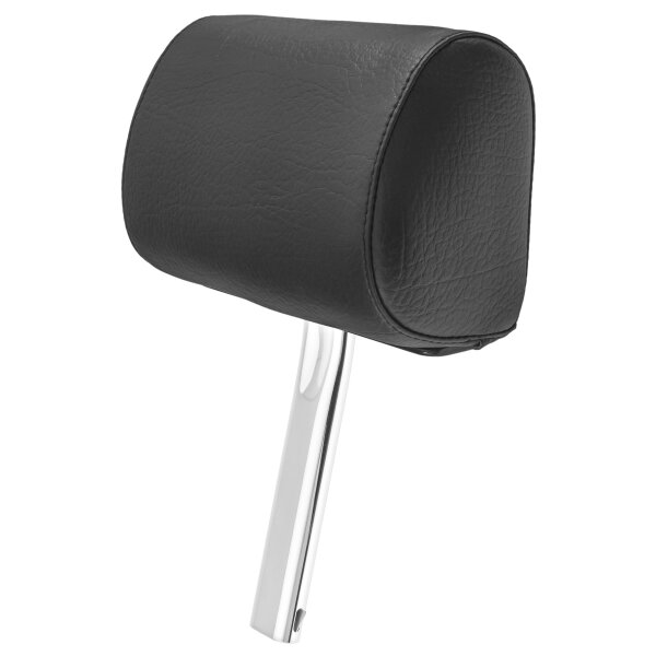 HEAD REST ASSEMBLY VINYL BLACK, COURSE GRAIN