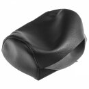 HEAD REST COVER VINYL BLACK, COARSE GRAIN