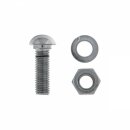 Schraube verchromt 5/16&quot; BSF x1&quot;, inkl. Mutter/Scheibe, Stosstangenbefestigung  