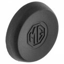 Hupenknopf schwarz, mit gepr&auml;gtem MG-Logo