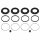 SEAL KIT REAR CALIPER