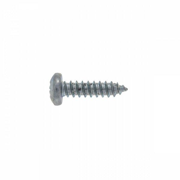 SCREW, SELF TAPPING, NO.8 X 5/8&quot;, POZIDRIVE PAN HEAD, CHROME