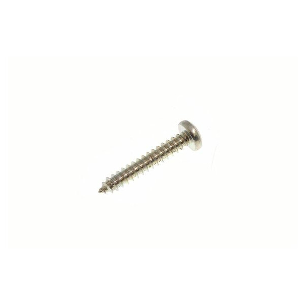 SCREW SELF TAPPING; POSIDRIVE PAN HEAD PLATED, NO. 8 X 1"