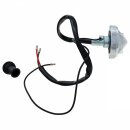 SIDE MARKER ROUND, GLASS CLEAR, RING STRAIGHT, L539, L52236