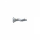 SCREW SELF TAPPING, POSIDRIVE RAISED/COUNTERSUNK CHROME...
