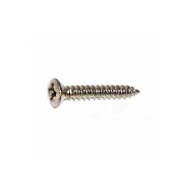 SCREW, SELF TAPPING, NO.6 X 7/8&quot;, POZIDRIVE RAISED/COUNTERSUNK, PLATED