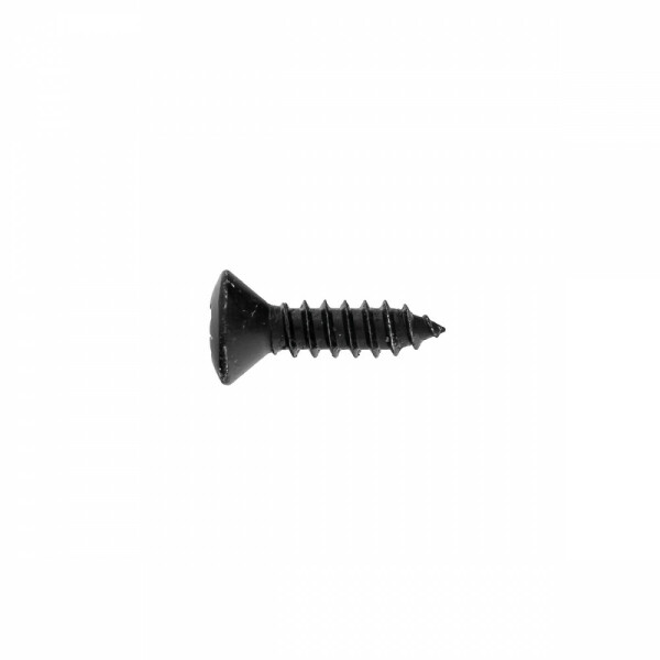 SCREW, SELF TAPPING, 8 X 5/8", POSIDRIVE RAISED/COUNTERSUNK, BLACK