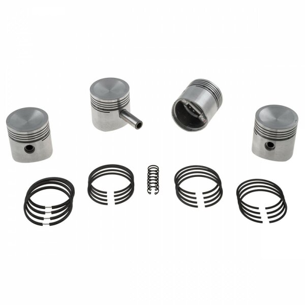 PISTON SET 998CC, 8.3:1, +0.040&quot;