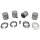 PISTON X 4, 86MM, +0,020&quot;