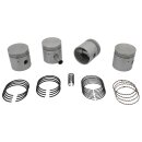 PISTONS X 4, 86MM, +0,040&quot;