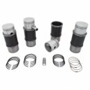 PISTON &amp; LINERS SET, 86mm, +040&quot;