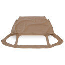Verdeck Vinyl,  tan-beige, 3 Fenster