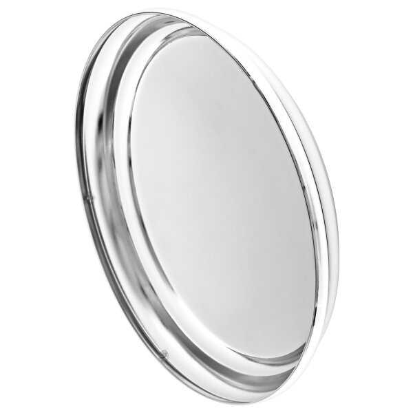 HUB CAP PLAIN, CHROME