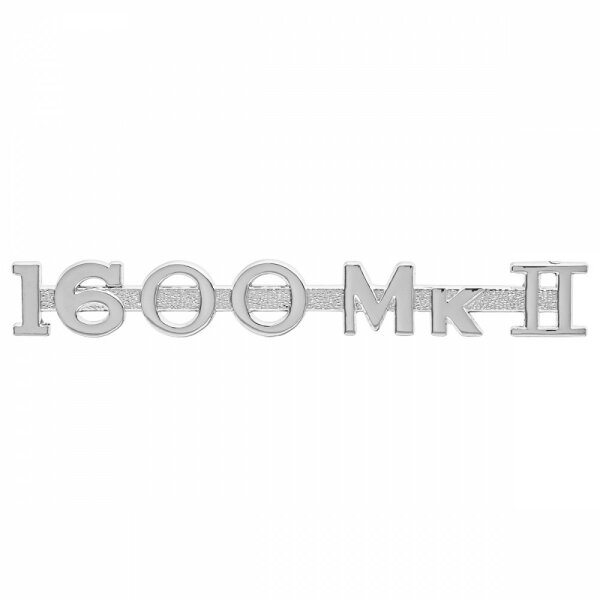 &quot;1600 MK II&quot;-Schrift-Emblem                        