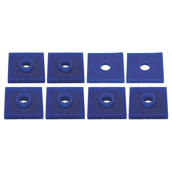 PAD SET, FRONT CROSSMEMBER MOUNTING, POLYURETHANE, AXLE SET