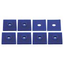 PAD SET, FRONT CROSSMEMBER MOUNTING, POLYURETHANE, AXLE SET