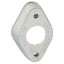 NUMBERPLATE LAMP BASE CONICAL, CHROME LH, L534