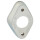 NUMBERPLATE LAMP BASE CONICAL, CHROME LH, L534