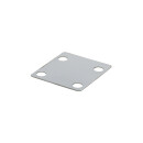 FASTENER HOOD BACK PLATE, STAINLESS STEEL