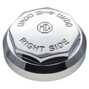 KNOCK ON OCTAGONE 12TPI RH MWS CENTER CAP WITH MG LOGO