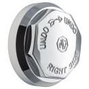 KNOCK ON OCTAGONE 12TPI RH MWS CENTER CAP WITH MG LOGO