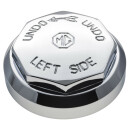 KNOCK-ON OCTAGONAL 12TPI LH MWS CENTRE CAP WITH MG LOGO
