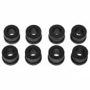 BUSH SET WISHBONE, AXLE SET OF 8